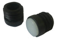 Round insert cap with polyamide gliding layer 20mm