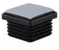 Vierkante insteekdop met PTFE (teflon) glijlaag 30x30mm