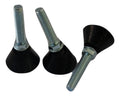 Leveling foot with ball joint, 30mm, M8x34