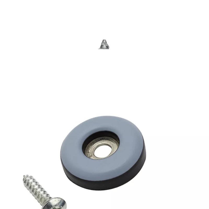 Teflonglijder met schroef 25mm
