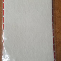 Anti-scratch Felt 100x150mm White