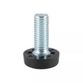 Small adjustable foot M06x15 with fixed base 20mm