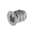 Ramp nut M8, flanged, Zamak galvanized