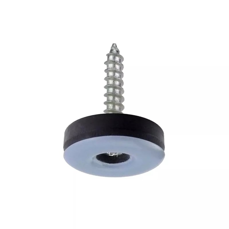 Teflonglijder met schroef 25mm